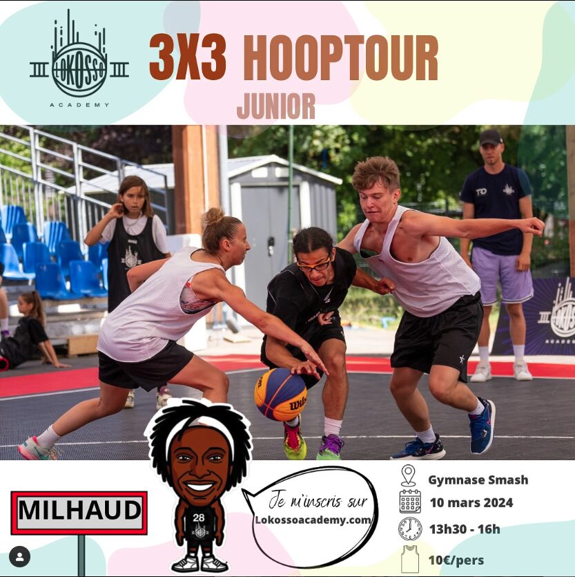 Lire la suite à propos de l’article 3×3 HOOP TOUR – 10 Mars 2024