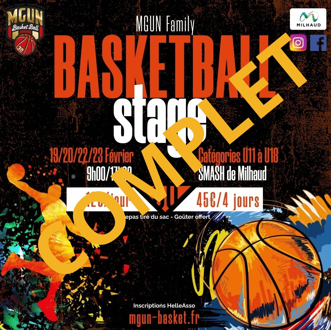 You are currently viewing Stage Basket-ball vacances de février 2024