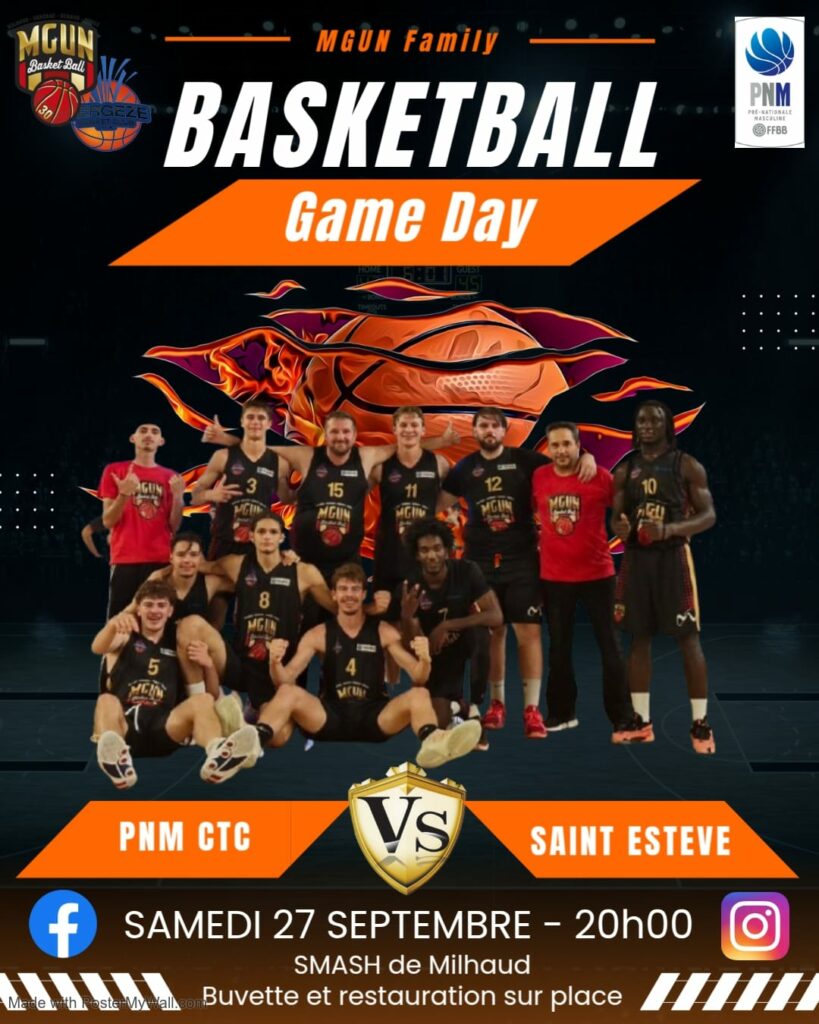 MATCH PNM CTC MGUN/Vergèze 27/09/2025