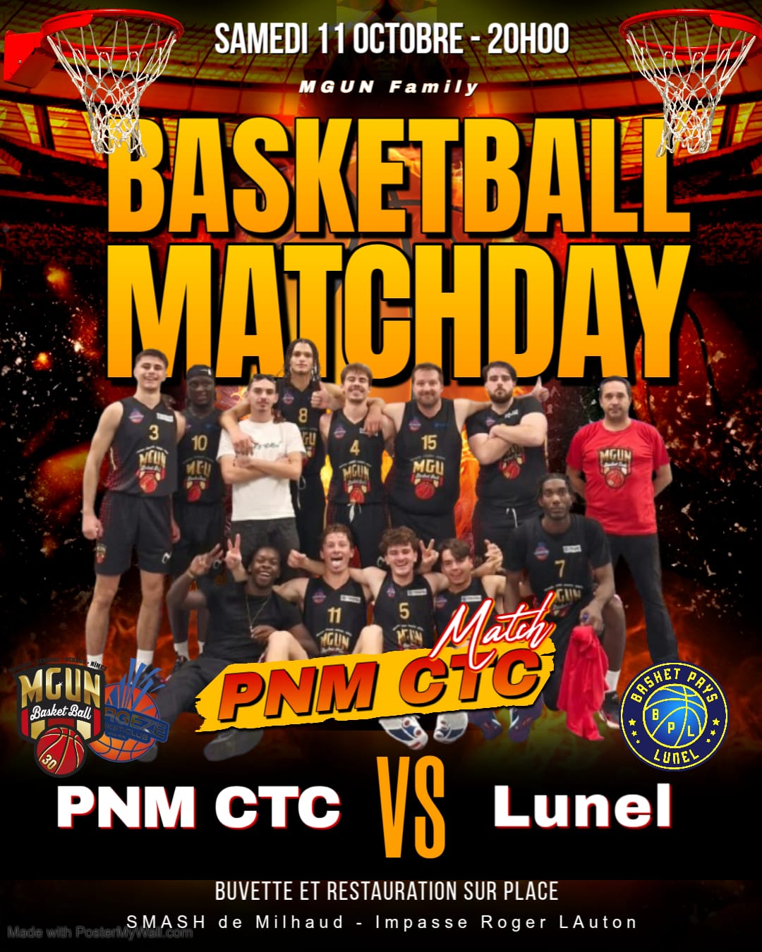 You are currently viewing MATCH PNM CTC MGUN/Vergèze 11/10/2025