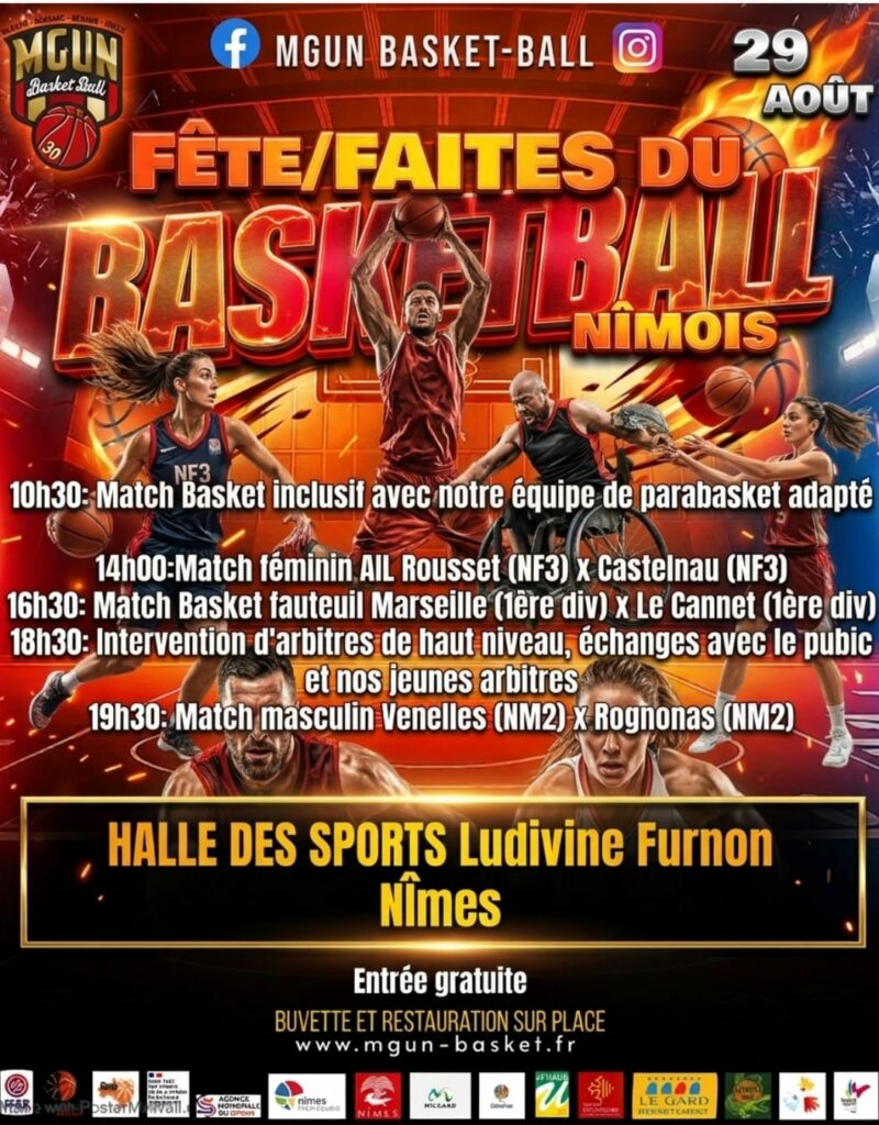 Fête/faites du basket dans le Gard 2026