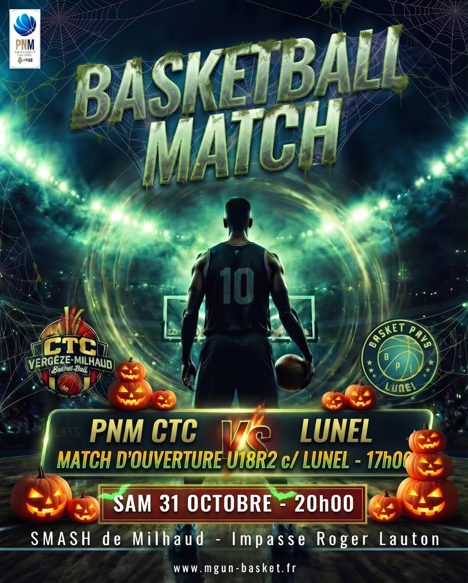 You are currently viewing Basket-ball match SPÉCIAL HALLOWEEN NIGHT